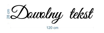 Napisy na ściankę ślub wesele ZŁOTE IMIONA NWZ-1
