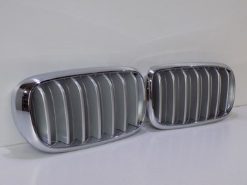 фото thumb №7, Bmw x5 f15 nerki/grill бампера silver/chrom - 3824