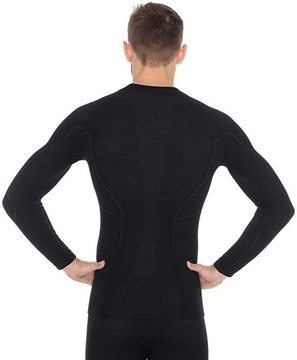 Koszulka Brubeck ACTIVE WOOL z długim rękawem 2XL