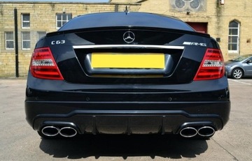 фото thumb №7, C63 amg вид задний диффузор do mercedes w204 11-15