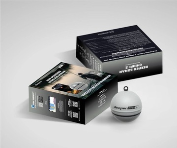 DEEPER SONAR CHIRP+ 2.0 ARCTIC GREY EHOSONAR