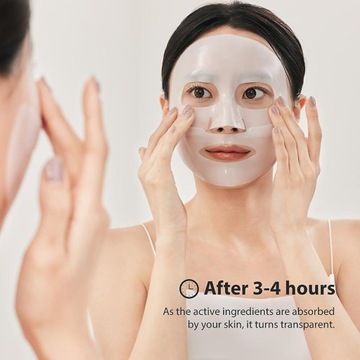 3 шт. Bio-collagen Real Deep Mask, Увлажняющая маска n.