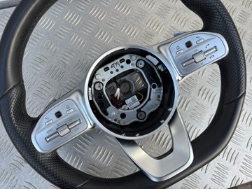 фото thumb №6, Mercedes e-klasa w213 213 кермо пелюстки шкіра мультифункція amg ідеал