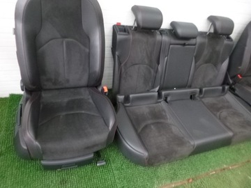 фото thumb №6, Seat leon fr iii 12-20 3d fr сиденья диван комплект подогрев алькантара eu