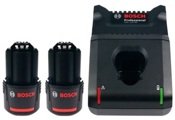 ЭКСЦЕНТРИЧЕСКАЯ ШЛИФОВАЛЬНАЯ МАШИНА GEX 12V-125 BOSCH 2x3,0 Ач