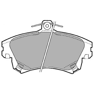 фото thumb №2, Тормозные колодки тормозные delphi lp1398