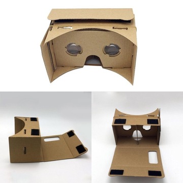 Tektura DIY dla Google Virtual Reality 3D VR