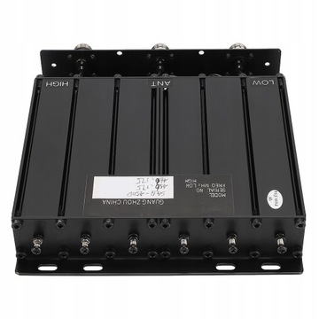 ПОРТАТИВНЫЙ ДУПЛЕКС UHF С 6 ОТСЕКАМИ, 50 Вт, ЧЕРНЫЙ, 26,2X24X8,2 СМ
