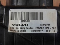 фото thumb №10, Volvo s90 2016-2020 лампа ліва задня задня лівий 31656773