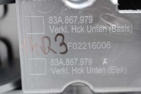 фото thumb №10, Audi q3 f3 обшивка крышки багажника 83a867606 83a867979a 4pk чёрный обивка