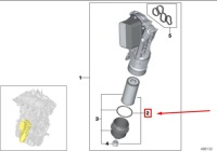 фото thumb №9, Набор фильтров масла двигателя mini clubman f54 11428593186 оригинальный
