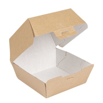 Burgerbox tektura falista 13 x 12,5 x 9 cm 50 szt.