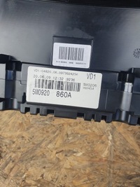 фото thumb №7, Счетчик приборы vw golf plus 5m0920860a europa