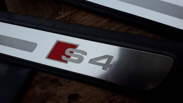 фото thumb №7, S4 b8 рестайлинг a4 планки накладки пороговые sline