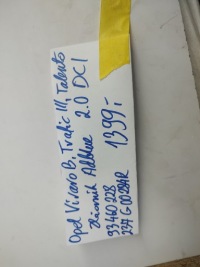 Бак adblue renault trafic iii vivaro b fiat talento 2.0 dci 93460228 Ціна, фото thumb