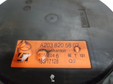 фото thumb №6, Mercedes clk w209 w203 динамік harman кардон 2038205802