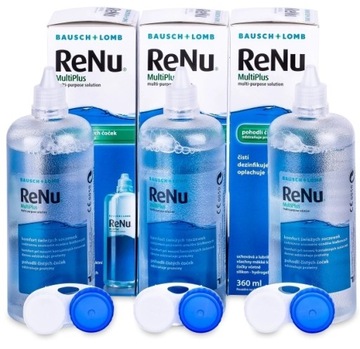 Набор растворов для линз ReNu MultiPlus, 3x360 мл