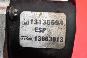 фото thumb №10, Насос abs 13136694 opel vectra c 2.2 dti 125 km 02-05