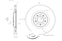 фото thumb №1, Гальмівні диски гальмівні 2szt. alfa romeo 159 brera giulie