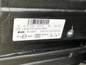 фото thumb №6, Mercedes actros mp4 mp5 бампер фары led a9618203159 a9618203059