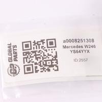 фото thumb №13, Mercedes w246 c117 лампа пространство na ноги задняя правая левая a0008251308