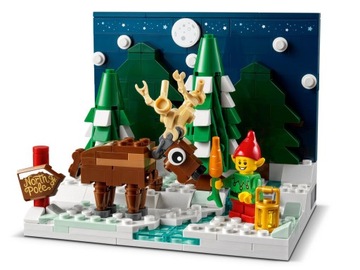 LEGO 40484 Кирпичи на заднем дворе Санты, НОВИНКА
