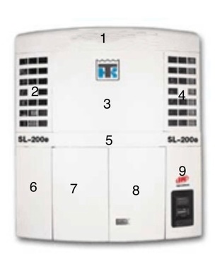 НАКЛАДКА ЦЕНТРАЛЬНОЙ ПРАВОЙ ДВЕРИ THERMO KING SL