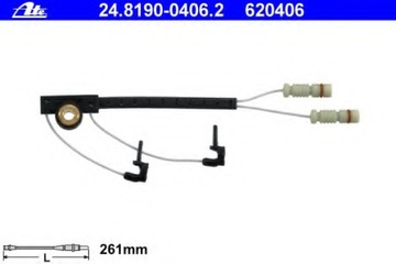 CZUJNIK KLOCKOW HAM.MERCEDES G W461 ATE 24.8190-0406.2 Styk ostrzegawczy,