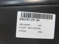 фото thumb №9, Двері праве 3d peugeot 207 ezrc