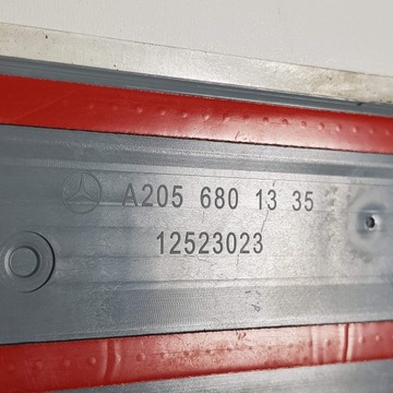 фото thumb №3, Mercedes w205 c клас планки порогові накладка amg