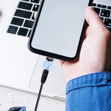 8 шт. ПОРТАТИВНЫЙ МАГНИТНЫЙ АДАПТЕР USB-C из ПВХ