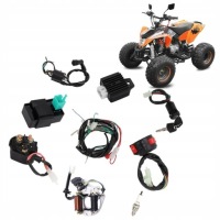ПОЛНЫЙ КОМПЛЕКТ ЭЛЕКТРООБОРУДОВАНИЯ ДЛЯ КВАДРОЦИКЛА QUAD ATV 110 И 125 СМ³