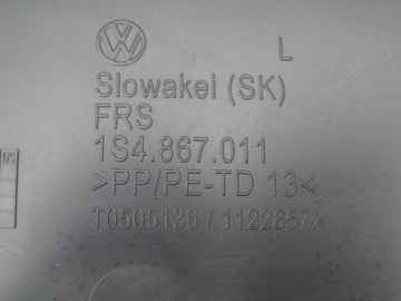 фото thumb №10, Боковина дверь volkswagen оригинальный номер 1s4867011