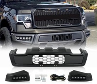 фото thumb №1, Бампер передний - стиль raptor + освещение led ford f-150 f150 2009-2014