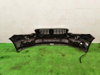 Bmw 5 g30 перед капот бампер фари крила ремінь передній b65 Зі Шроту, фото thumb