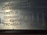 Bmw 5 g30 решётка бампера левая перед 51118064963 с Разборки, фото thumb