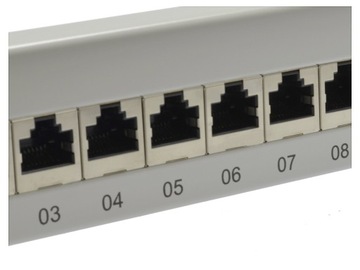 Патч-панель патч-панель RACK 19'' cat6 24p FTP