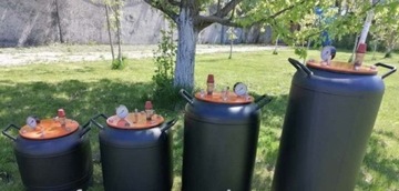 Autoklaw kołnierzowy na 40 puszek LAN