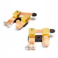 фото thumb №6, Клеммы зажимы акумулятора латунь 600a 2 штуки plus минус