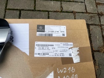 фото thumb №6, Новая оригинал решётка решётка радиатора mercedes cl w216 2006-2010 pod радар a2168801783