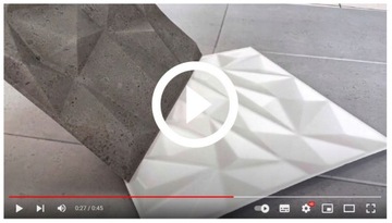 KASETON SUFITOWY PANEL ŚCIANA EFEKT BETON IMITACJA DEKORACJA DIAMENT 43 8x
