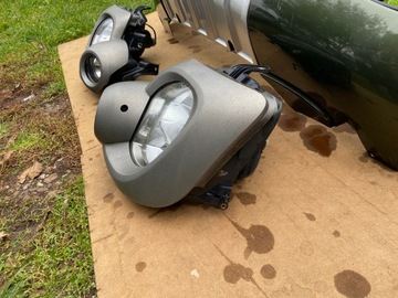 фото thumb №11, Fiat panda ii cross 4x4 05- бампер перед комплект з фарами i решітка