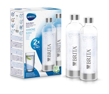 Бутылка BRITA SodaOne 1049253 (2 шт.) 1000мл