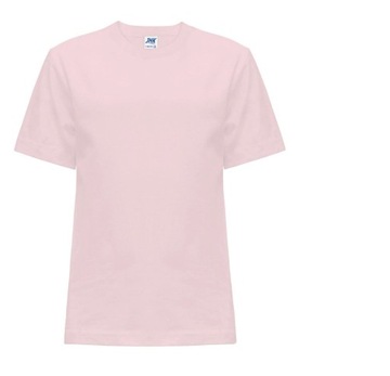 T-SHIRT DZIECIĘCY koszulka JHK TSRK-150 różowa 3-4 PK 104