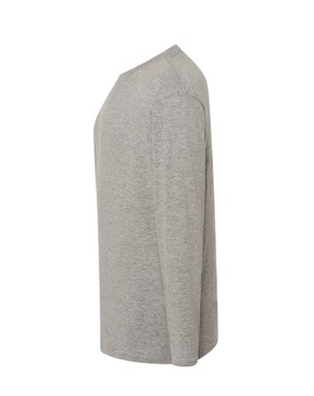 T-SHIRT MĘSKI Z DŁUGIM RĘKAWEM JHK SZARY S
