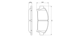 фото thumb №8, Bosch гальмівні колодки перед toyota avensis t22 1.4 1.6 2.0