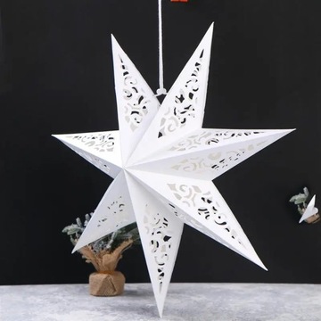 45cm Hollow Out Star Party Light Window Grille Home Bedroom Night Light