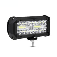 2szt 7 cali противотуманная фара лампа рабочая освещение led 120w 12v24v в Украине, фото thumb