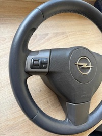 фото thumb №6, Руль opel vectra c рестайлинг кожаный серый мультифункция