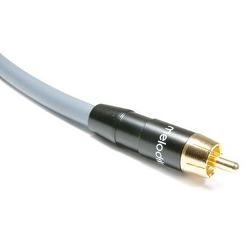 КАБЕЛЬ RCA - RCA ДЛЯ САБВУФЕРА MELODIKA MDSW100G КАБЕЛЬ 10м ПОЗОЛОЧЕННЫЕ РАЗЪЕМЫ
